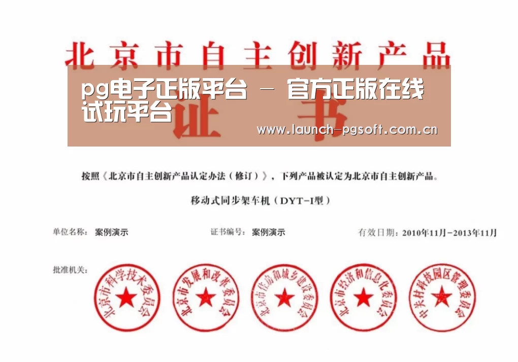 PG Soft荣誉证书四(图1)