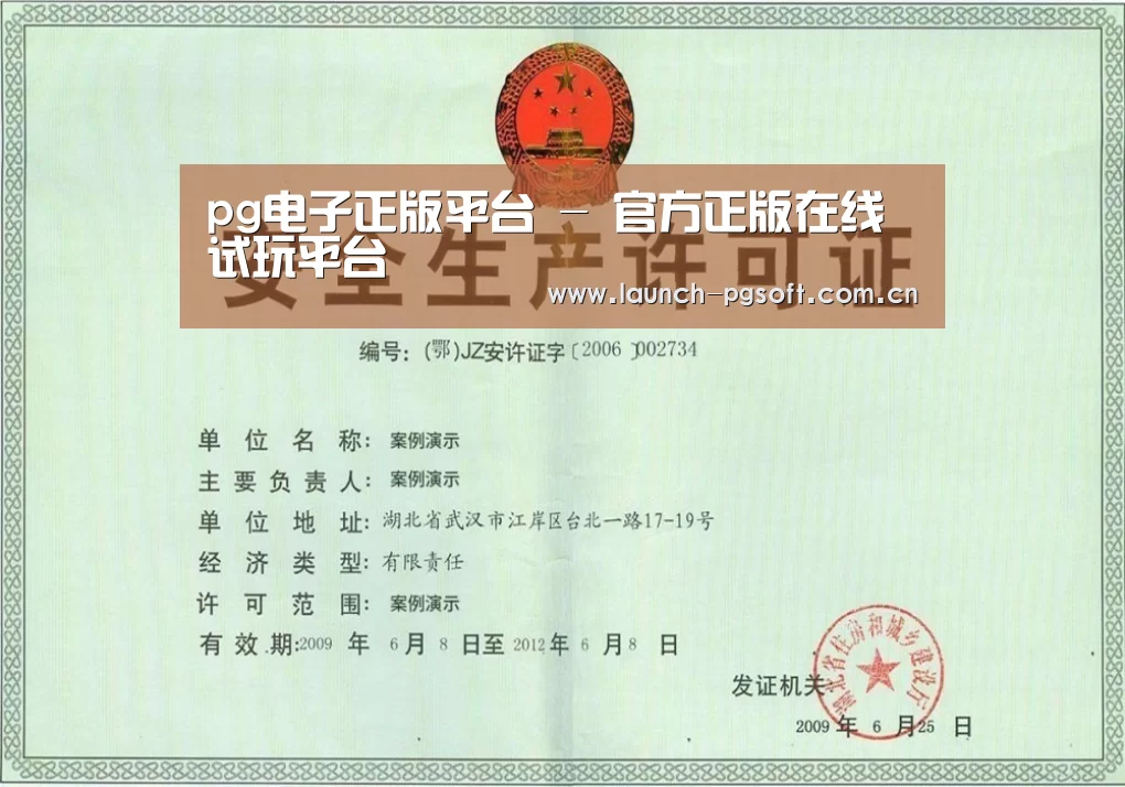 PG Soft荣誉证书三